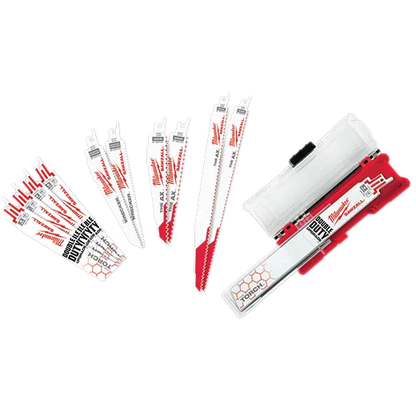 Milwaukee 49-22-1129 SAWZALL Demolition Blade Set - 12PC