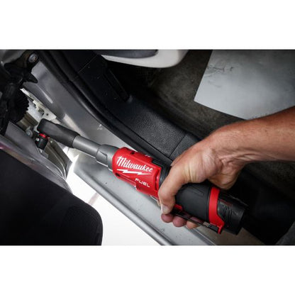 Milwaukee 2568-20 M12 FUEL Llave de carraca de alta velocidad de alcance extendido de 1/4" (solo herramienta)