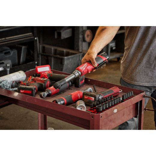 Milwaukee 2568-20 M12 FUEL Llave de carraca de alta velocidad de alcance extendido de 1/4" (solo herramienta)