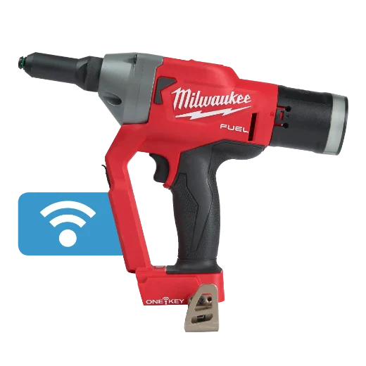 Milwaukee 2660-20 Herramienta remachadora de batería M18 FUEL de 1/4" con ONE-KEY, herramienta sola