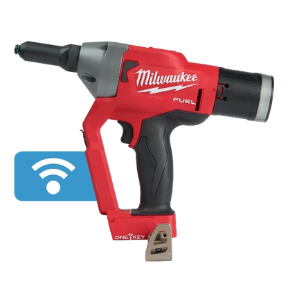 Milwaukee 2660-20 Herramienta remachadora de batería M18 FUEL de 1/4" con ONE-KEY, herramienta sola