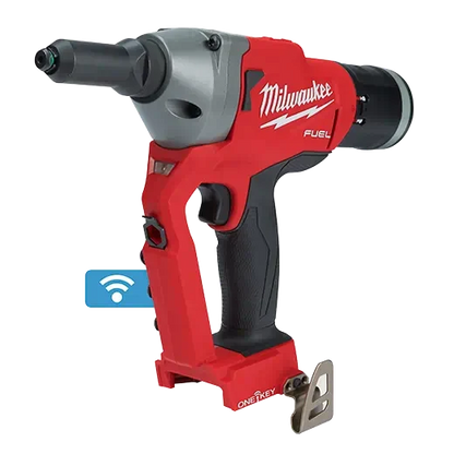Milwaukee 2660-20 Herramienta remachadora de batería M18 FUEL de 1/4" con ONE-KEY, herramienta sola