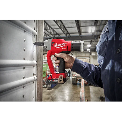 Milwaukee 2660-20 Herramienta remachadora de batería M18 FUEL de 1/4" con ONE-KEY, herramienta sola