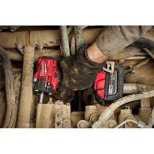 Milwaukee 2855-20 M18 FUEL Llave de impacto compacta de 1/2" con anillo de fricción (solo herramienta)