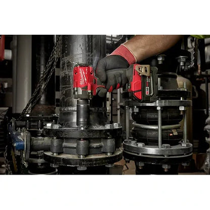 Milwaukee 2855P-20 M18 FUEL Llave de impacto compacta de 1/2" con pasador de retención (solo herramienta)