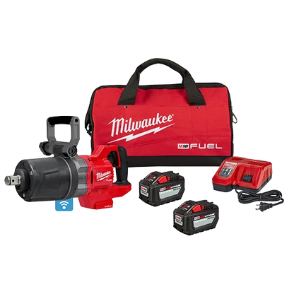 Milwaukee 2868-22HD M18 FUEL Llave de impacto de alto torque con mango en D de 1" con ONE-KEY