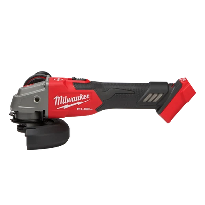 Milwaukee 2889-20 M18 FUEL Amoladora de frenado de velocidad variable de 4-1/2" / 5", interruptor deslizante con bloqueo