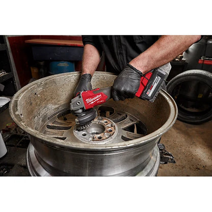 Milwaukee 2889-20 M18 FUEL Amoladora de frenado de velocidad variable de 4-1/2" / 5", interruptor deslizante con bloqueo