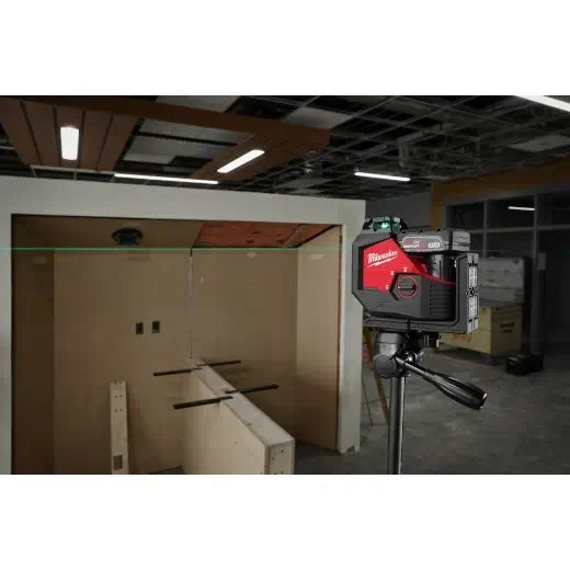 Milwaukee 3631-21 M12 Green 360° Single Plane Laser Kit