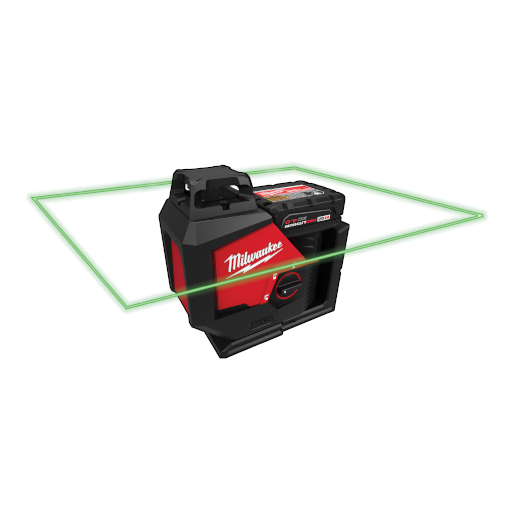 Milwaukee 3631-21 M12 Green 360° Single Plane Laser Kit