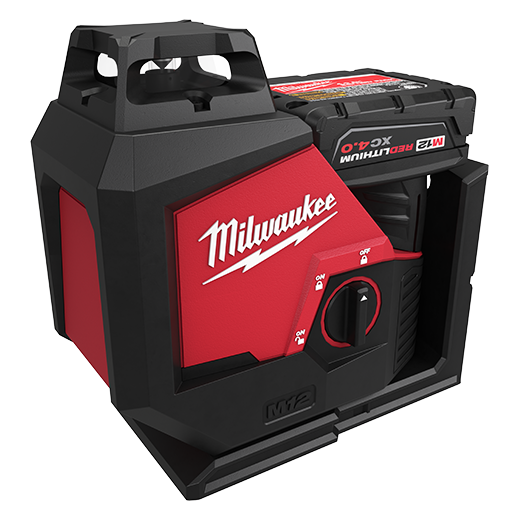 Milwaukee 3631-21 M12 Green 360° Single Plane Laser Kit