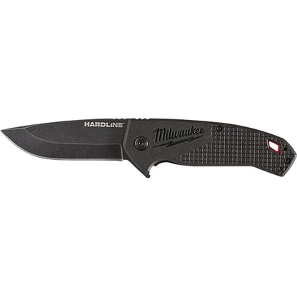 Navaja de bolsillo con hoja lisa de 3" HARDLINE Milwaukee 48-22-1994