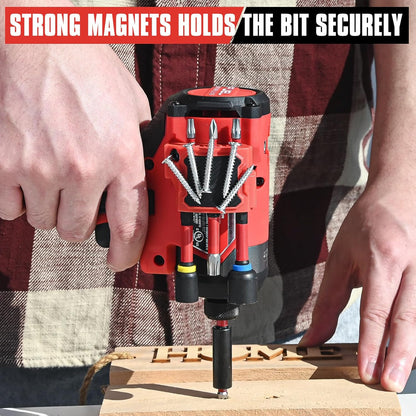 2-Pack Magnetic Bit Holders for Milwaukee M12 GEN3 Drills