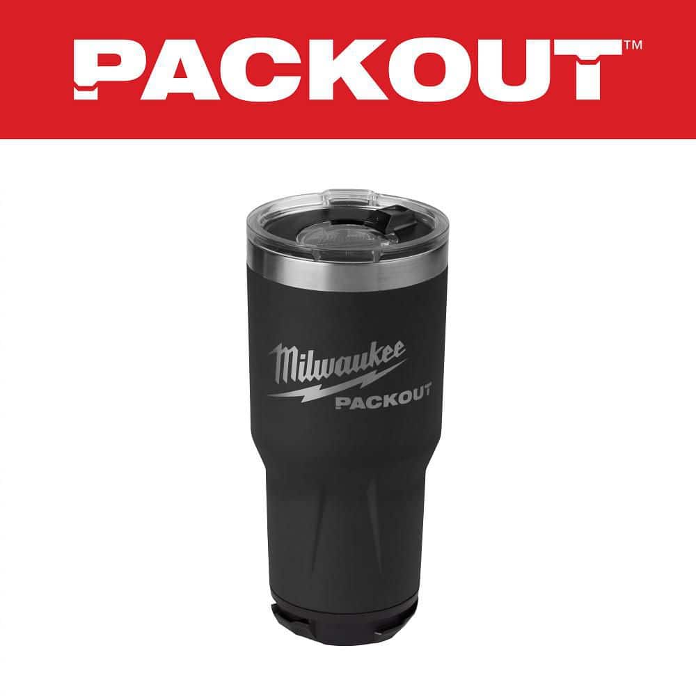 Milwaukee PACKOUT Tumbler — 30 oz Black
