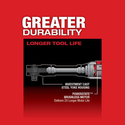 Milwaukee 2560-20 M12 FUEL Llave de carraca de alcance extendido de 3/8 pulg.