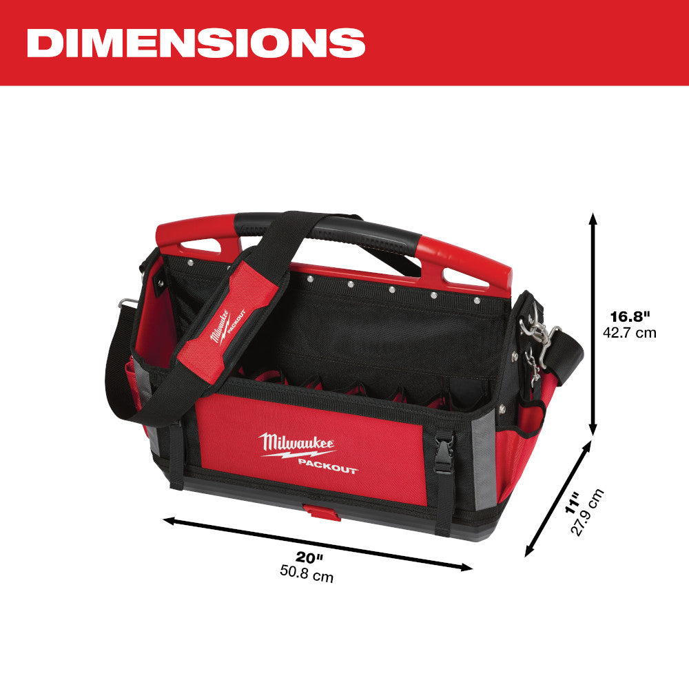 Milwaukee 48-22-8320 Bolsa PACKOUT de 20 pulg.