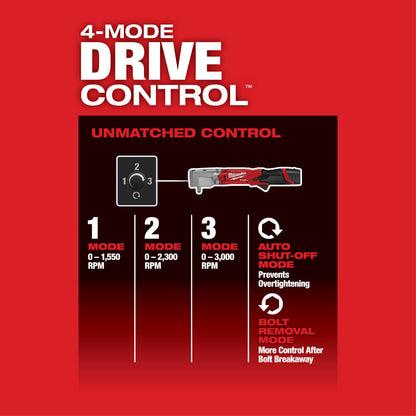 Milwaukee 2564-20 M12 FUEL Llave de impacto angular de 3/8" (solo herramienta)