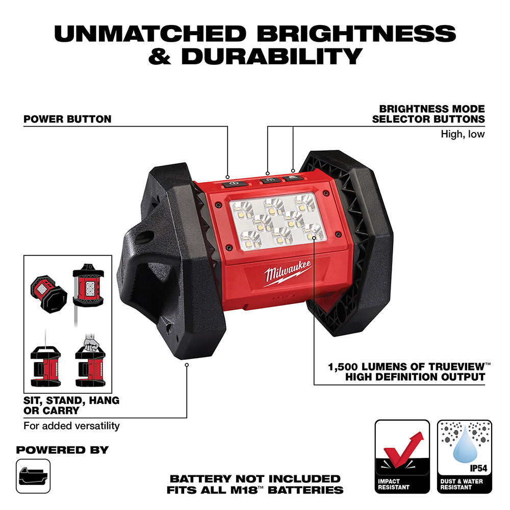 Milwaukee 2361-20 Foco LED M18