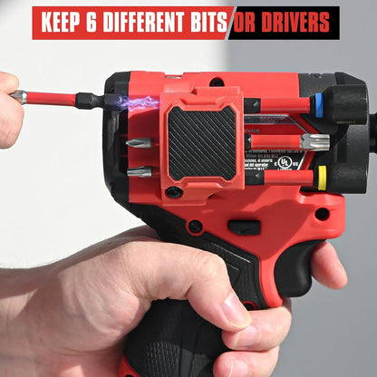 2-Pack Magnetic Bit Holders for Milwaukee M12 GEN3 Drills