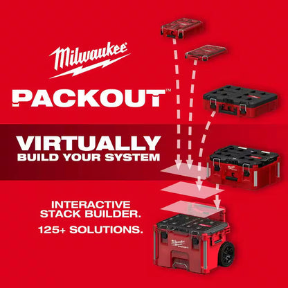 Milwaukee PACKOUT Tumbler — 20 oz Red / 30 oz Black