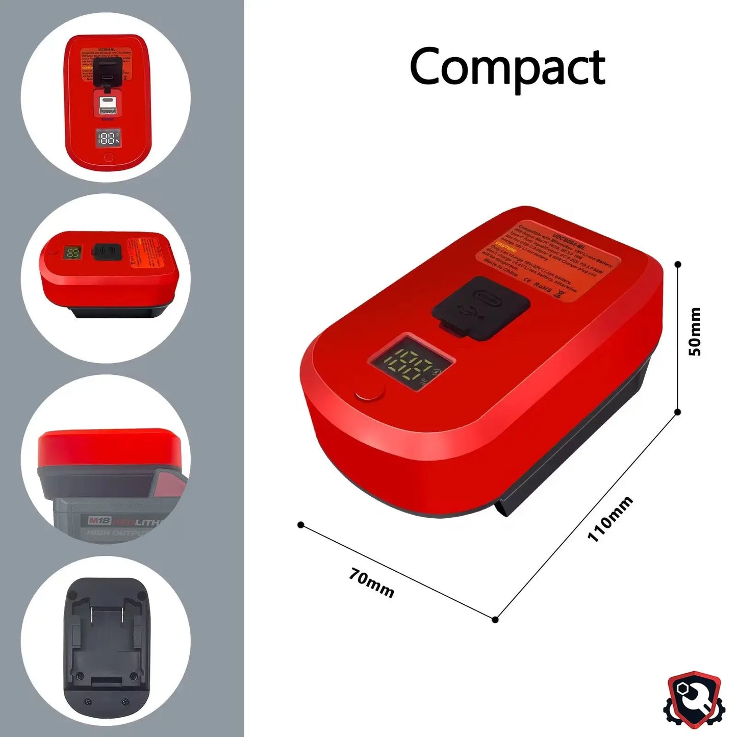 M18 USB Charger Tool Army