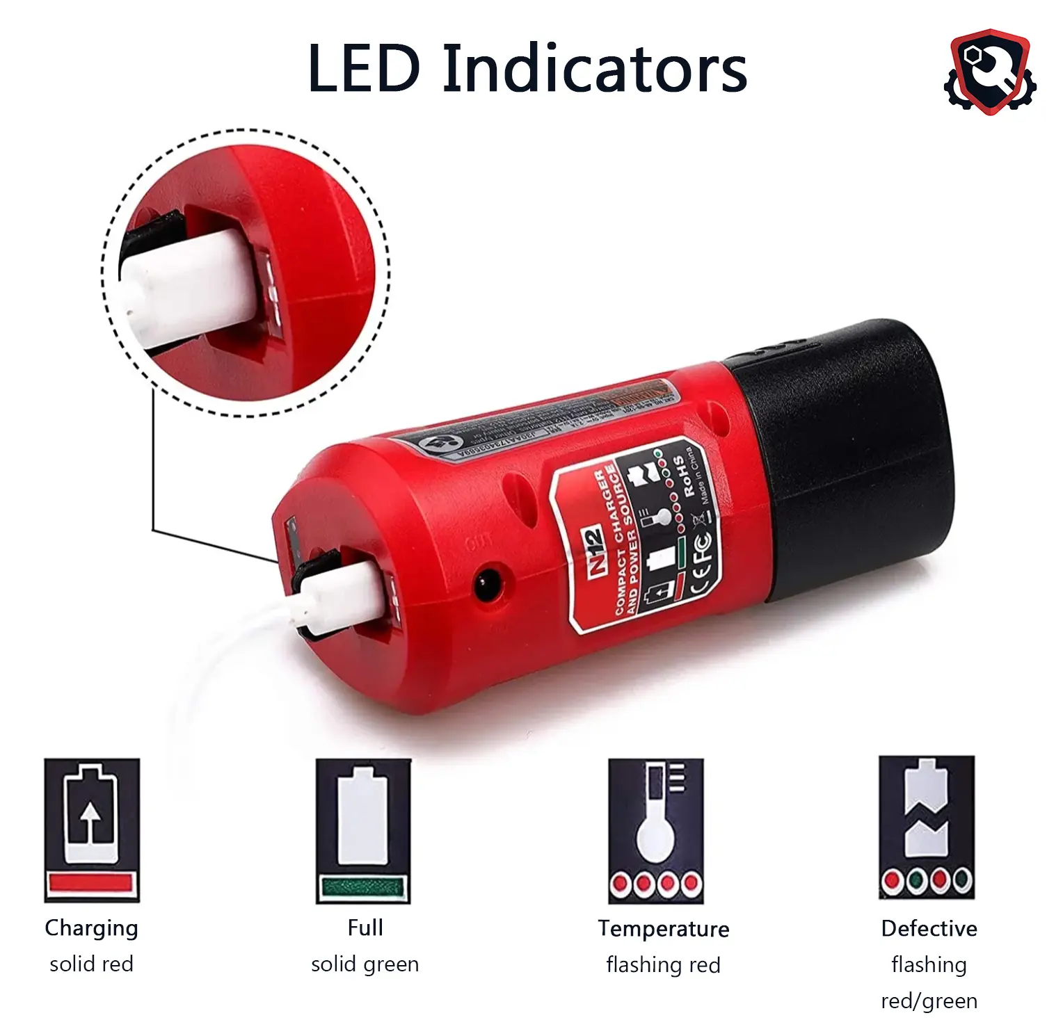 M12 USB Charger Tool Army