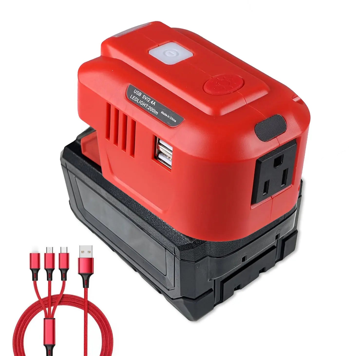 150W Power Inverter Compatible with Milwaukee M18 Battery – Tool Army