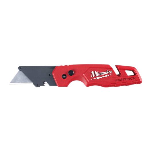 Cuchillo multiusos plegable Milwaukee 48-22-1502 Fastback con almacenamiento de 5 cuchillas