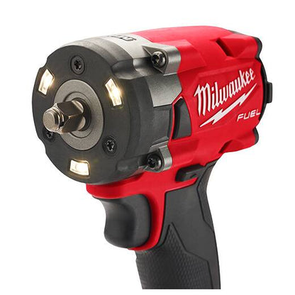 Milwaukee 2854-20 M18 FUEL Llave de impacto compacta de 3/8" con anillo de fricción (solo herramienta)