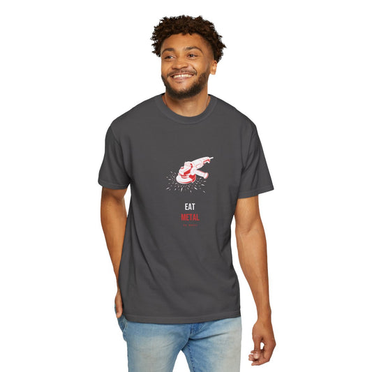 Male model wearing the tee