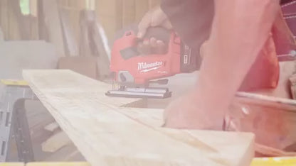 Milwaukee 2737-20 M18 FUEL D-Handle Jig Saw (Tool Only) product video