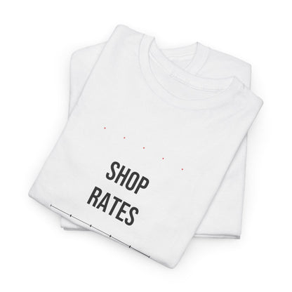 Shop Rates — White